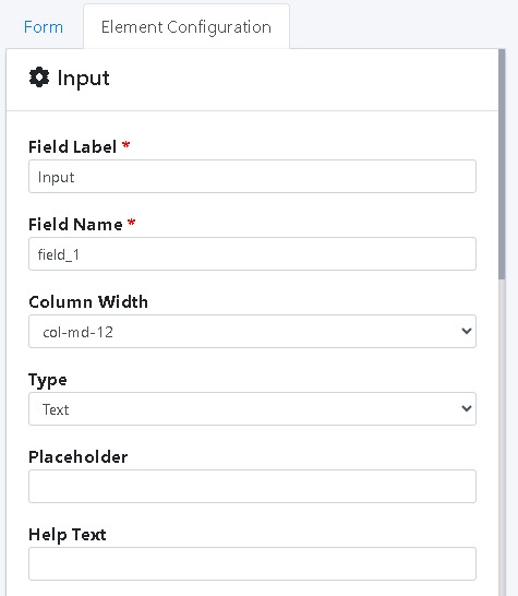 Input Element Image